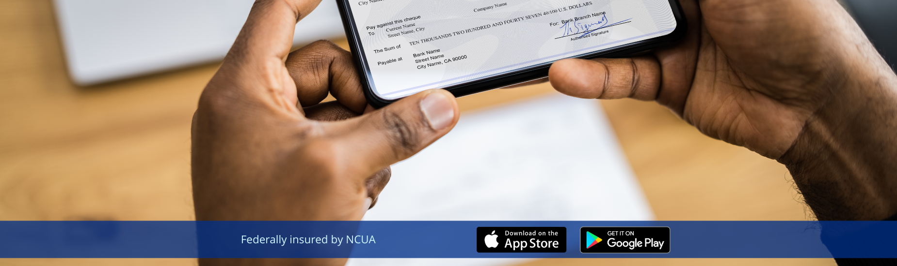 mobile check deposit