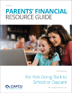 Parents’ Financial Resource Guide Cover