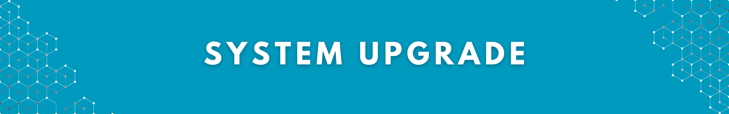 We're upgrading our system to better serve our members!