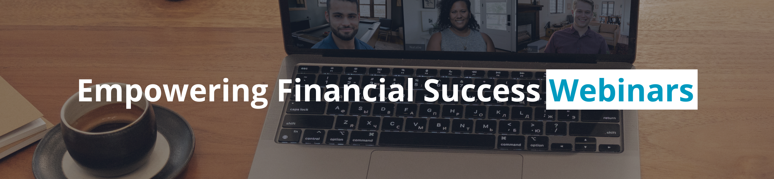 Register for a free financial wellness webinar with CAFCU